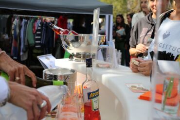 Bild des Standes auf dem Kunst und Klaaf Fest in Hoffnungsthal